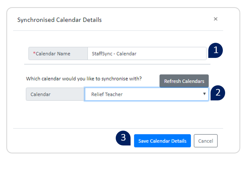 Synchronise with Google Calendars image 13